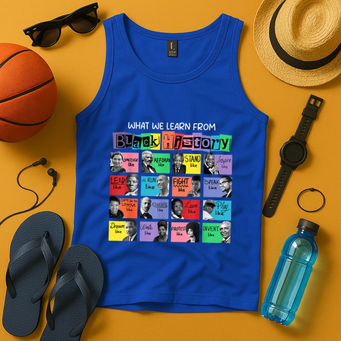 What We Learn From Black History Tank Top