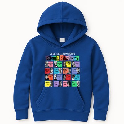 What We Learn From Black History Kids Hoodie
