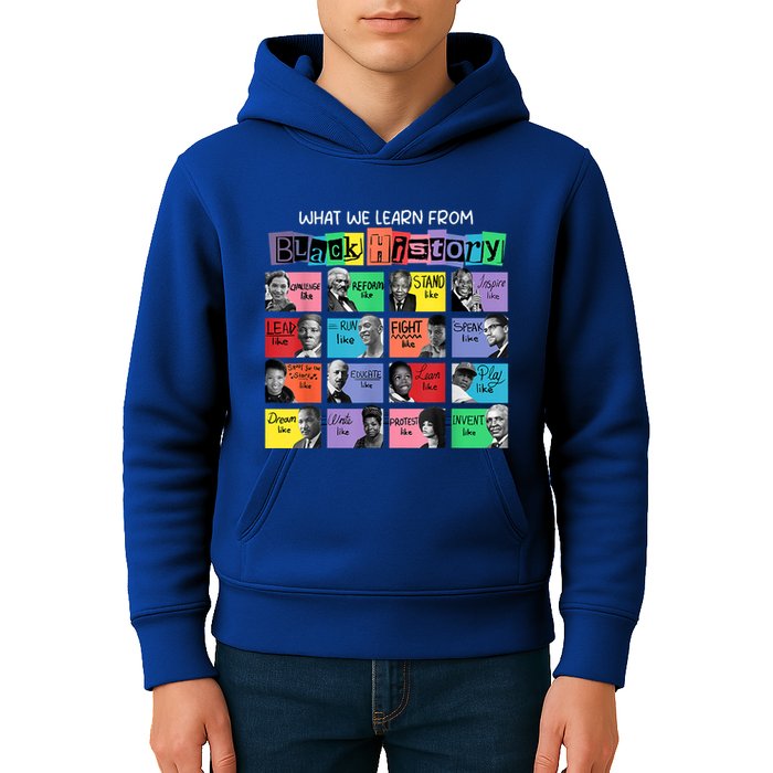 What We Learn From Black History Kids Hoodie