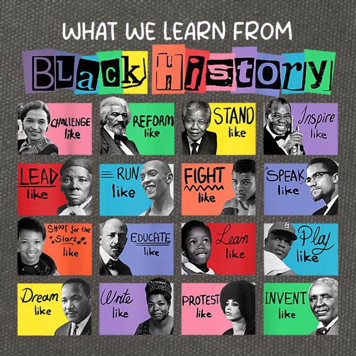 What We Learn From Black History Cotton Canvas Backpack