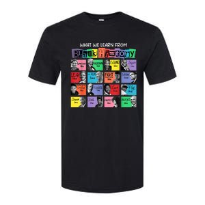 What We Learn From Black History Softstyle CVC T-Shirt