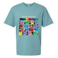 What We Learn From Black History Sueded Cloud Jersey T-Shirt