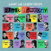 What We Learn From Black History Sueded Cloud Jersey T-Shirt