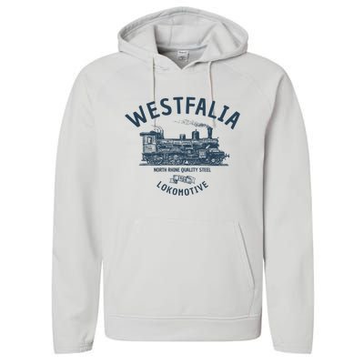 Westfalia Westfalen Lokomotive Train Performance Fleece Hoodie