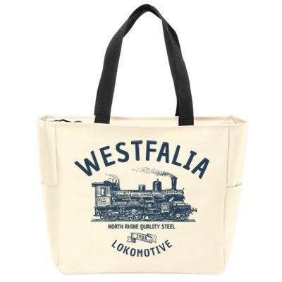 Westfalia Westfalen Lokomotive Train Zip Tote Bag