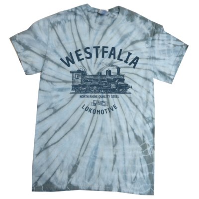 Westfalia Westfalen Lokomotive Train Tie-Dye T-Shirt