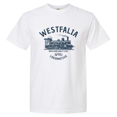 Westfalia Westfalen Lokomotive Train Garment-Dyed Heavyweight T-Shirt