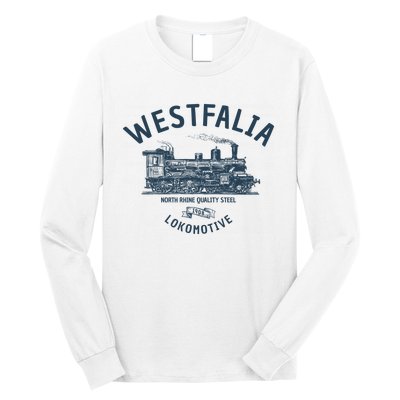 Westfalia Westfalen Lokomotive Train Long Sleeve Shirt