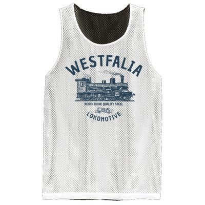 Westfalia Westfalen Lokomotive Train Mesh Reversible Basketball Jersey Tank