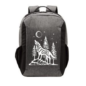 Wolf Who Loves Wolves Funny Animal Lovers Outdoor Vector Backpack