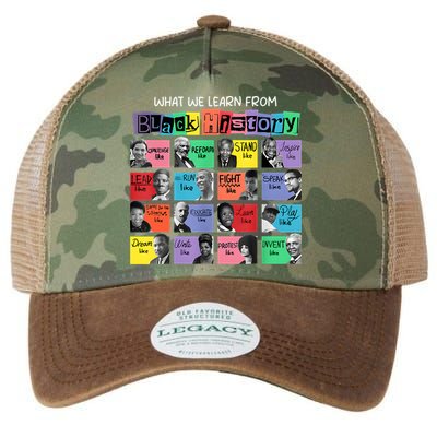 What We Learn From Black History Legacy Tie Dye Trucker Hat