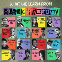 What We Learn From Black History Legacy Tie Dye Trucker Hat