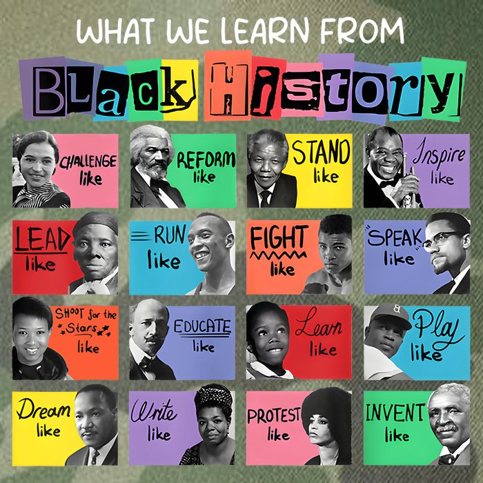What We Learn From Black History Legacy Tie Dye Trucker Hat