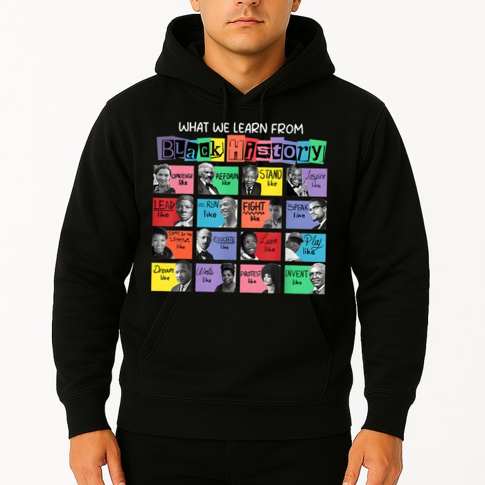 What We Learn From Black History Hoodie