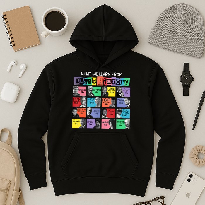 What We Learn From Black History Hoodie