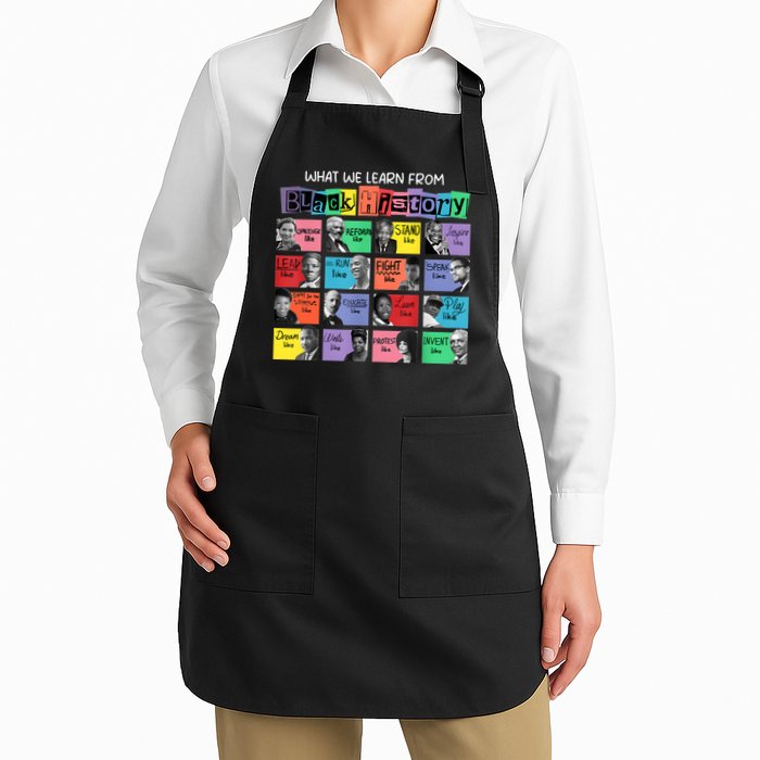 What We Learn From Black History Apron