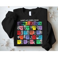 What We Learn From Black History Sweatshirt