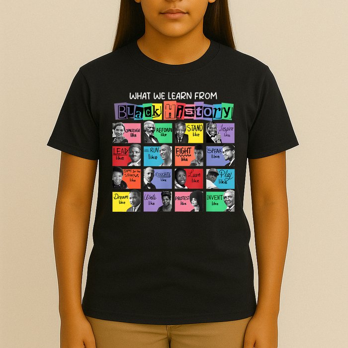 What We Learn From Black History T-Shirt