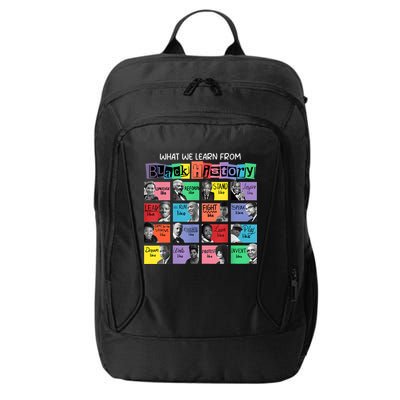 What We Learn From Black History City Backpack
