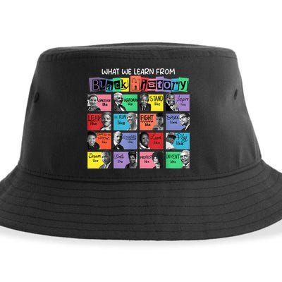 What We Learn From Black History Sustainable Bucket Hat