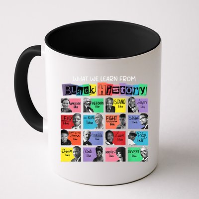 What We Learn From Black History Mug