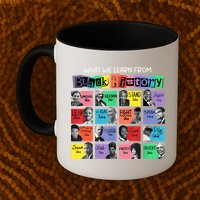 What We Learn From Black History Mug