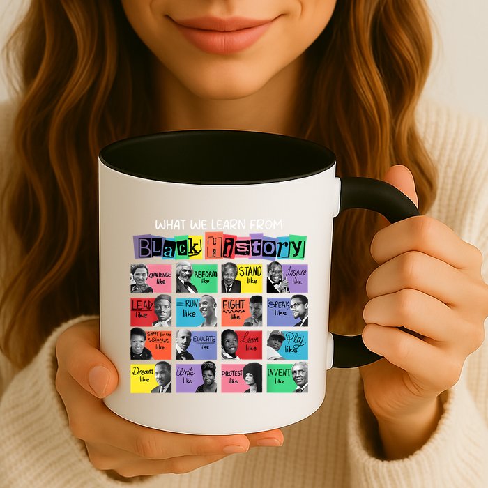 What We Learn From Black History Mug