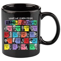 What We Learn From Black History 11oz C Handle Ceramic Mug