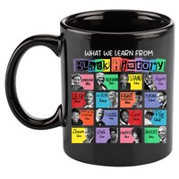 What We Learn From Black History 11oz C Handle Ceramic Mug