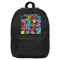 What We Learn From Black History 16 in Basic Backpack