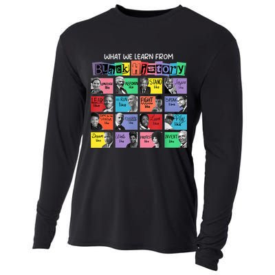 What We Learn From Black History Cooling Performance Long Sleeve Crew