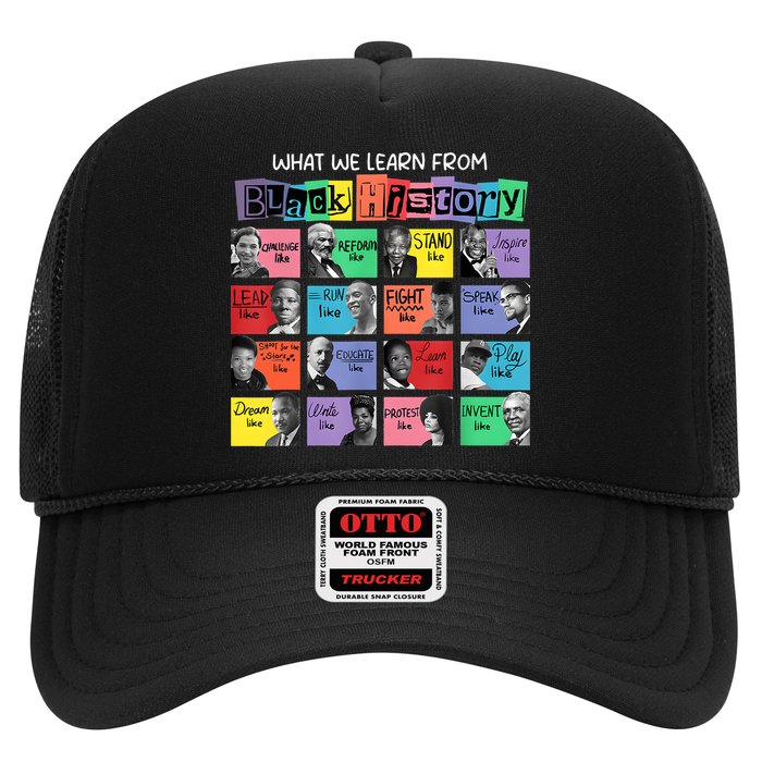 What We Learn From Black History Trucker Hat