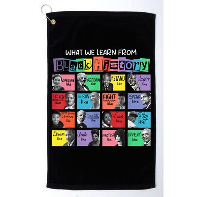 What We Learn From Black History Golf Towel