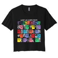 What We Learn From Black History Crop Top