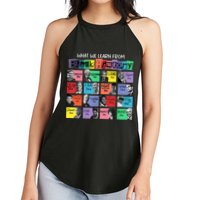 What We Learn From Black History Women's Perfect Tri Rocker Tank