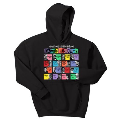 What We Learn From Black History Kids Hoodie