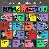What We Learn From Black History Cotton Canvas Backpack
