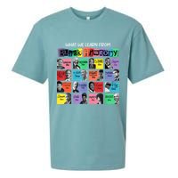 What We Learn From Black History Sueded Cloud Jersey T-Shirt