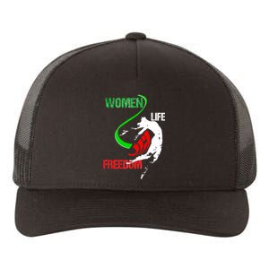 Wo Woman Life Freedom Zan Zendegi Azadi Iran Freedom Yupoong Adult 5-Panel Trucker Hat