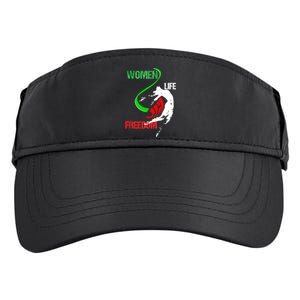 Wo Woman Life Freedom Zan Zendegi Azadi Iran Freedom Adult Drive Performance Visor