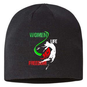 Wo Woman Life Freedom Zan Zendegi Azadi Iran Freedom Sustainable Beanie