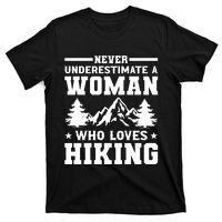 Women Who Love Hiking Graphic T-Shirt