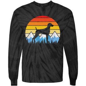 Weimaraner Weimaraner Lovers Tie-Dye Long Sleeve Shirt