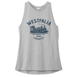 Westfalia Westfalen Lokomotive Train Ladies PosiCharge Tri-Blend Wicking Tank