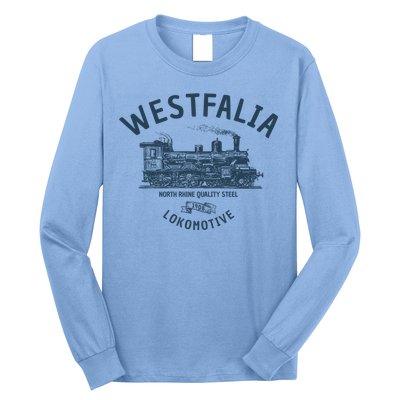 Westfalia Westfalen Lokomotive Train Long Sleeve Shirt