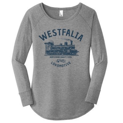 Westfalia Westfalen Lokomotive Train Women's Perfect Tri Tunic Long Sleeve Shirt