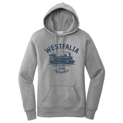 Westfalia Westfalen Lokomotive Train Women's Pullover Hoodie