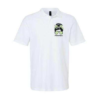 Womens Weed Mom Life With Leopard Mom Marijuana Weed Lover Polo
