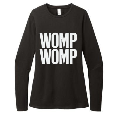 Womp Womp Meme Humor Quote Graphic Top Womens CVC Long Sleeve Shirt