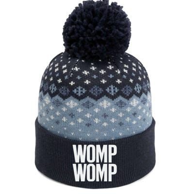 Womp Womp Meme Humor Quote Graphic Top The Baniff Cuffed Pom Beanie